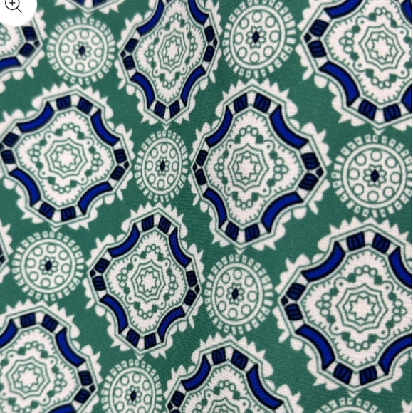 NWT IKE BEHAR Men's Spa Green Patterned Swim Shorts And Shirt Sizes XL & XXL - Picture 5 of 7